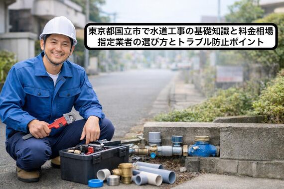 30 東京都国立市 水道工事