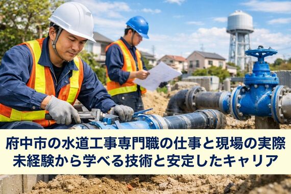 28 東京都府中市 水道工事